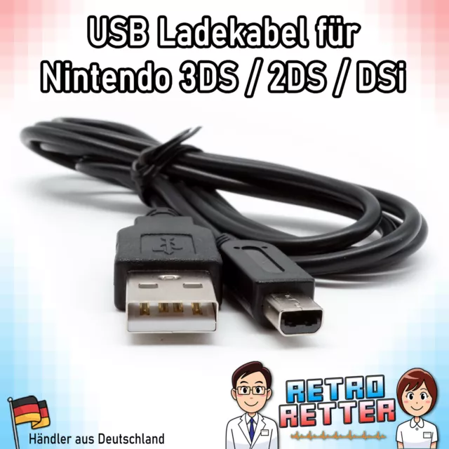 CÂBLE DE CHARGE USB pour Nintendo 3DS 3DS XL DSi DSi XL 2DS EUR 8,59 -  PicClick FR