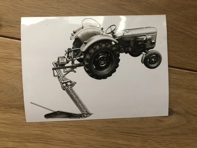 DeutzD40 tractor + Werksfoto / factory picture + 1960er Jahre DeutzD40 tractor + Werksfoto / factory picture + 1960er Jahre