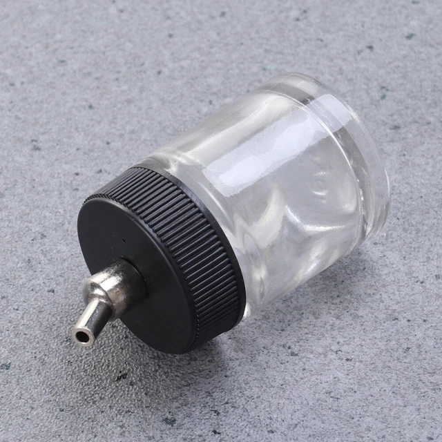 Airbrush-Flaschen Glas Aus Klarem Spritzpistole Sprühpistole