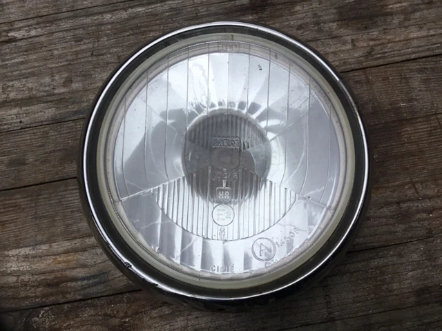 Optique Phare Cibié Pour Vélo Ancien - NOS Plastique - Fabrication Française