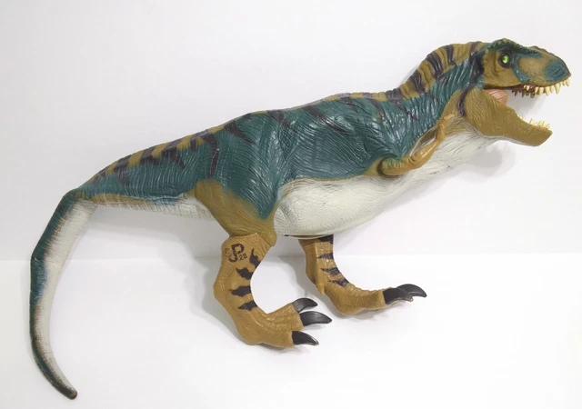 JURASSIC PARK JP28 Bull T-Rex Dinosaur 1997 Vintage Toy Hasbro Amblin ...