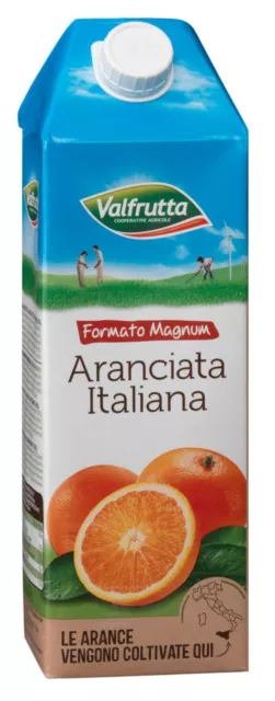 Valfrutta Succo di Frutta Formato Magnum da 1.5 L - Aranciata Italiana