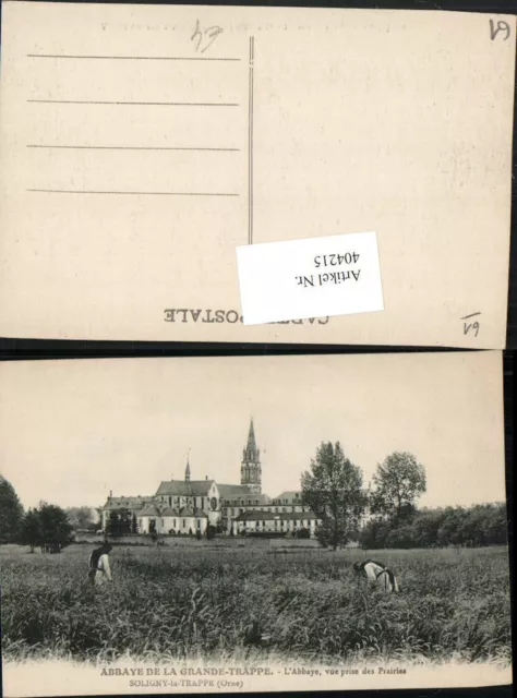 404215,Basse-Normandie Orne Soligny-la-Trappe Abbaye de la Grande-Trappe Abtei