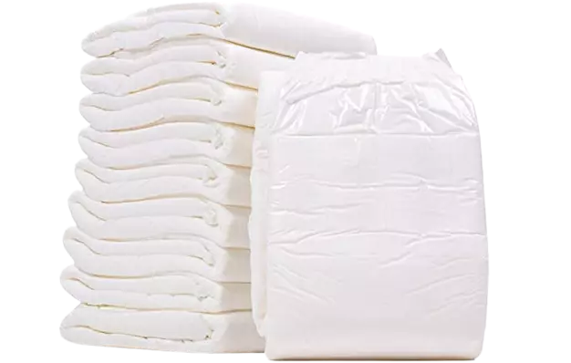 *2 PC* Trest Elite adult diaper nappy Sampler - White