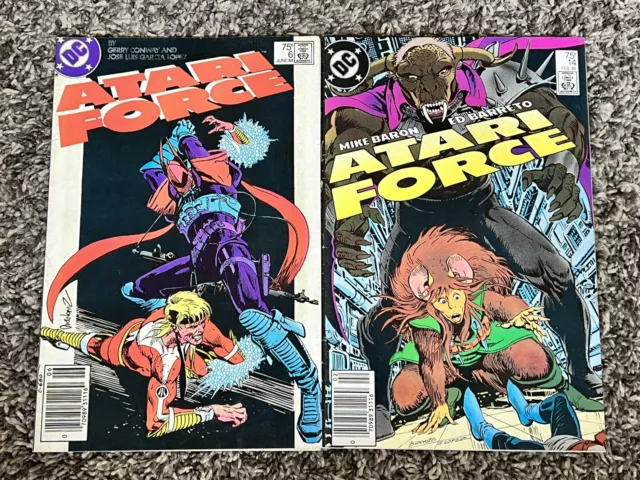 Atari Force#6 & #14 (Feb 1985 DC)