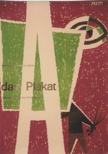 Original Plakat - Das Plakat, Celestino Piatti