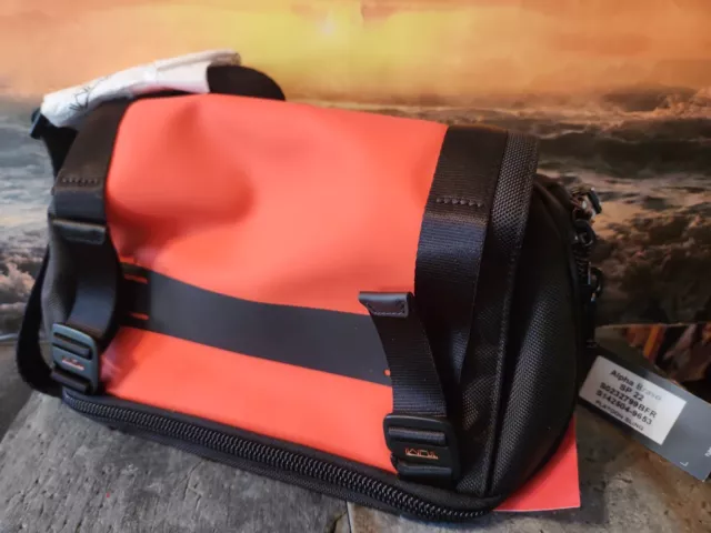 TUMI ALPHA BRAVO Platoon Sling bag limited edition Orange New... very rare