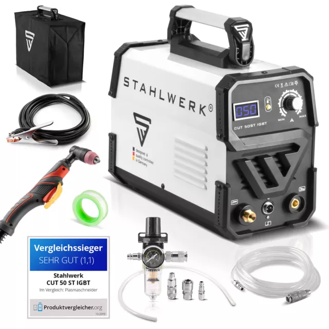 Plasma Cutter STAHLWERK CUT 50 ST IGBT Welding Machine Cutting power up to 14mm