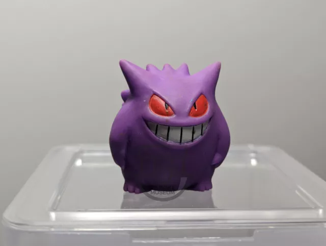 Pokemon 1997 Bandai Japanese Mini Figure Toy - Finger Puppet - Gengar