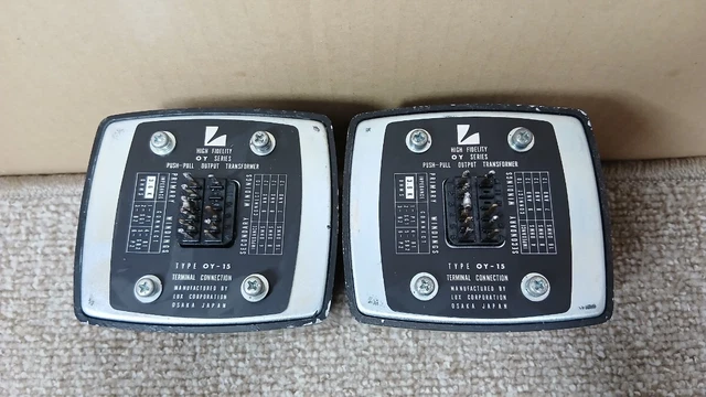 1 - VINTAGE EARLY UTC LS-54 AUDIO OUTPUT TRANSFORMER