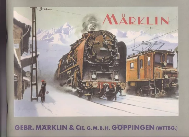 Märklin-Katalog  D 11 1934/35  - Reprint -