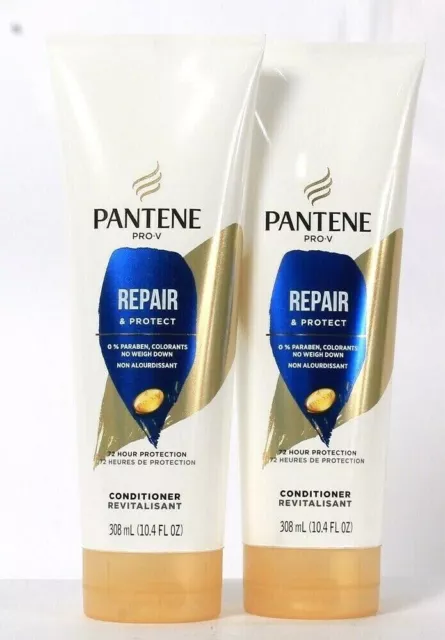 2 Pack Pantene Pro-V Repair & Protect Conditioner 10.4 Oz EACH