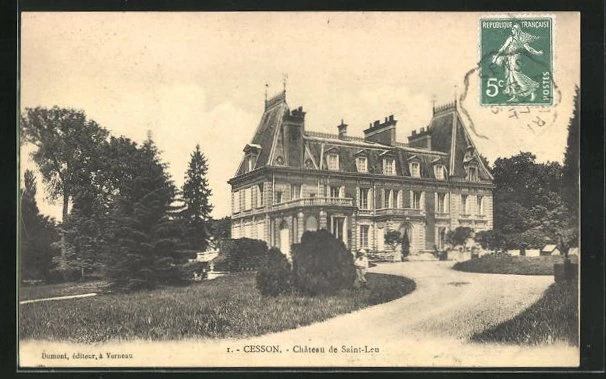 CPA Cesson, Chateau de Saint-Leu