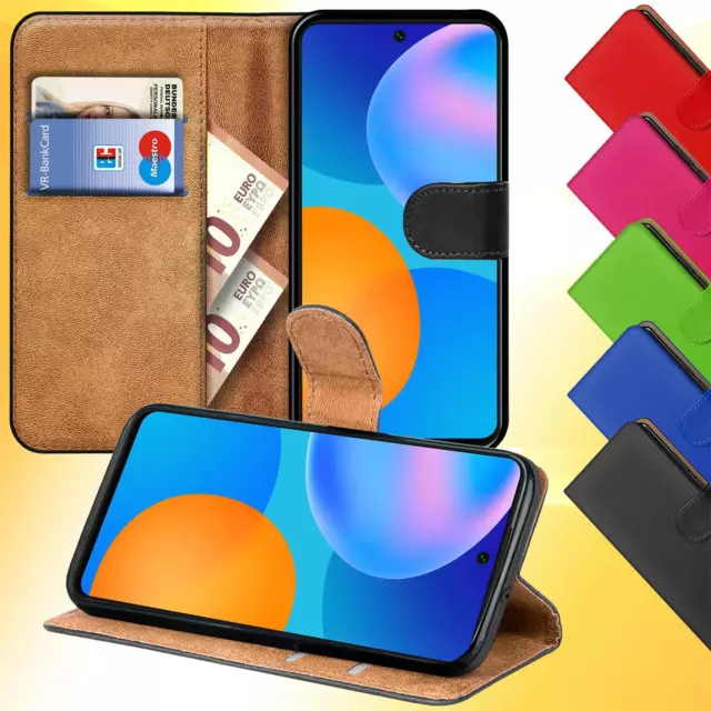 Handy Tasche für Huawei Honor Flip Cover Case Schutz Hülle Etui Schale Wallet