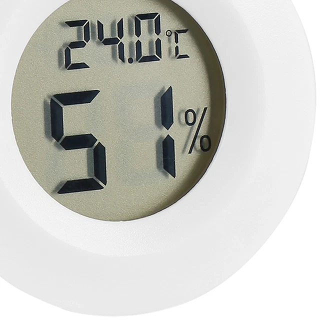 Digitales LCD-Temperatur-Feuchtigkeitsmessgerät Thermometer Hygrometer Für Rop