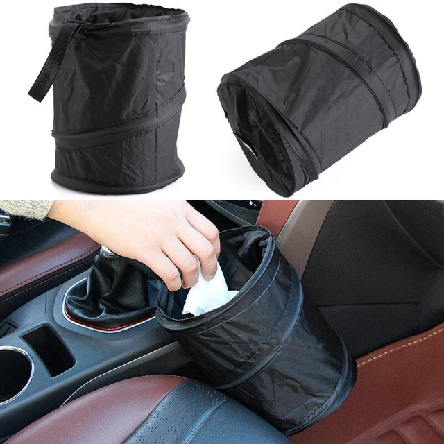 Car Trash Can Car Storage Bucket Spiral Bucket Folding Trash Can Storage Bucket