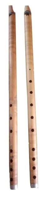 Professionnel Rajasthan Folk Musical Instrument Algoza Bois Mâle Alghoza 3