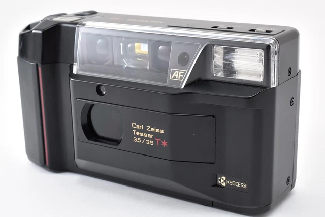 KYOCERA TD TESSAR 35mm F3.5 Cámara Fotográfica Compacta Lote de 2