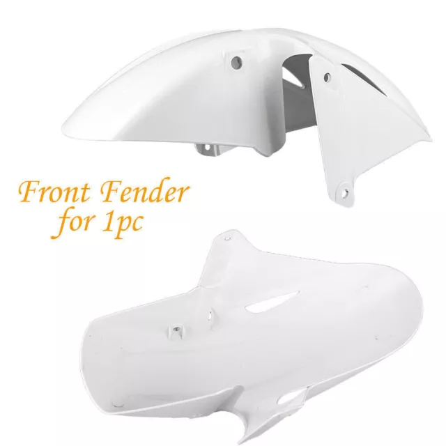 Front Fender Fairing Cowl ABS Plastic White Fit for Honda VFR800 2002-2012 Motor