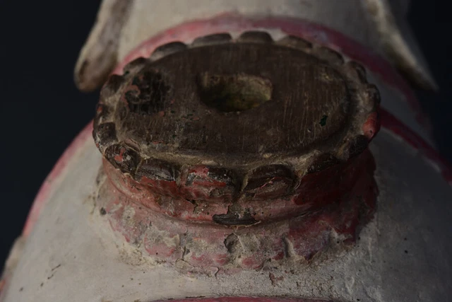 19th Century, Mandalay, Antique Burmese Wooden Lying Elephant 8
