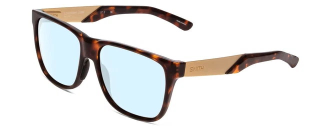 Smith Optics Lowdown Stahl Unisex Blau Licht Brille Dark Schildplatt Gold 56 MM
