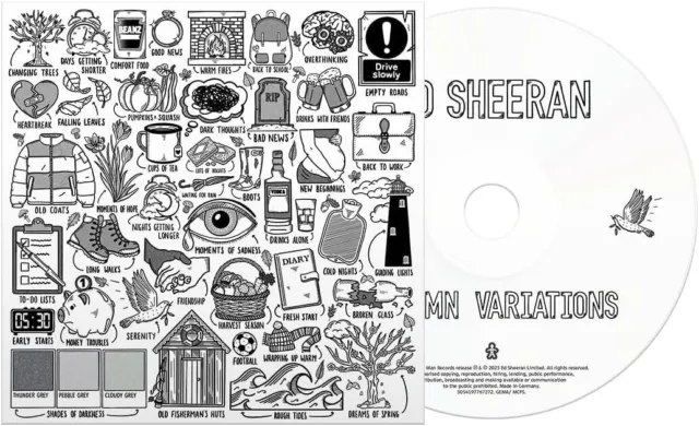 Ed Sheeran - Autumn Variations [CD] Sent Sameday*