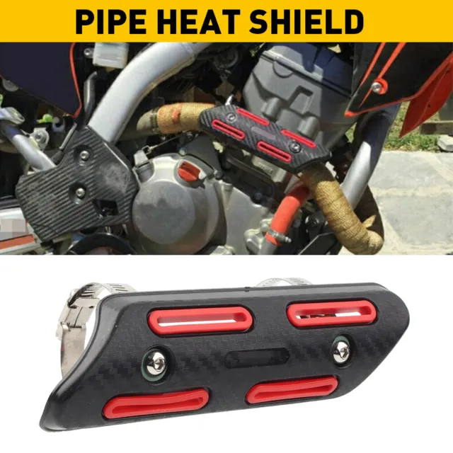 Red Head Pipe Heat Shield Cover Guard For KTM 250 350 450 SXF 500 EXC-F 05-2022