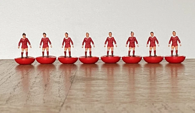 Équipe Complète Liverpool Vintage Subbuteo Hw Heavyweight Ref 41 En