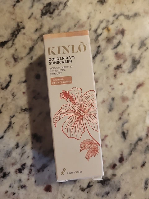 Kinlo Golden Rays Sunscreen *NEW* Light Tinted Mineral Sunscreen