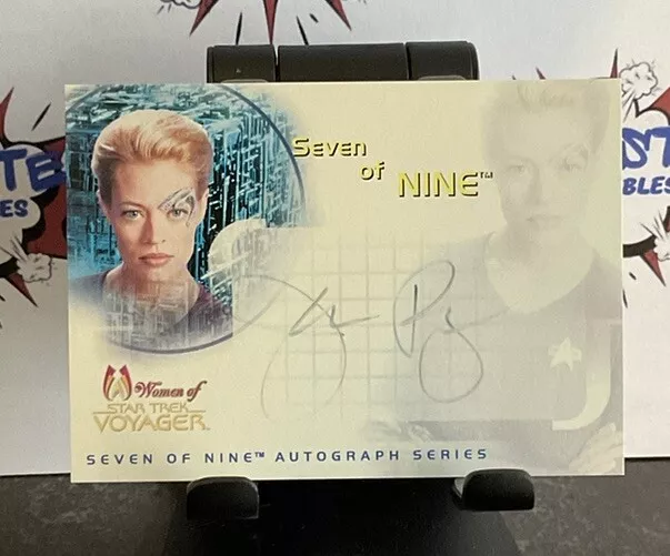 Rittenhouse Mujeres de Star Trek Voyager Auto JERI RYAN Como SIETE DE NUEVE SA1