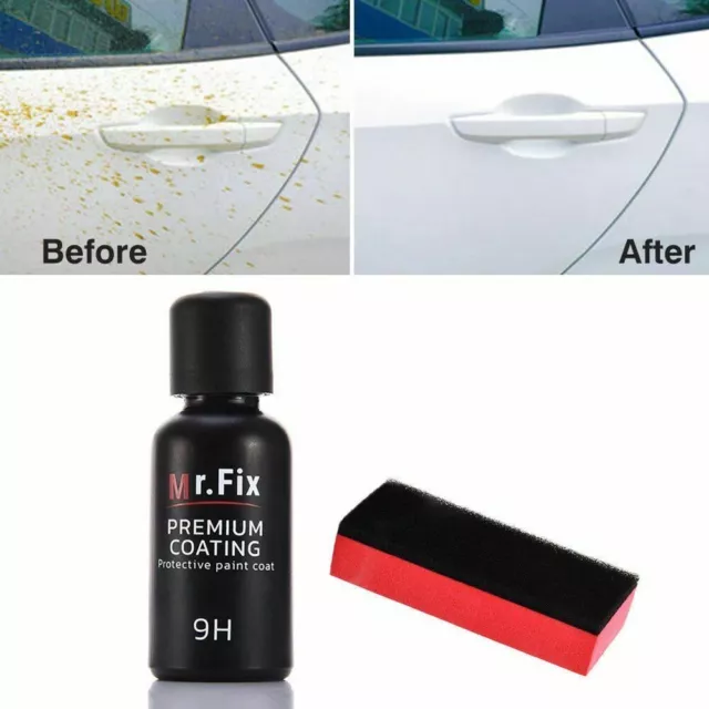 9H Nano C��ramique car-Glass-Coating Liquide Hydrophobe Anti Rayures Auto-Care