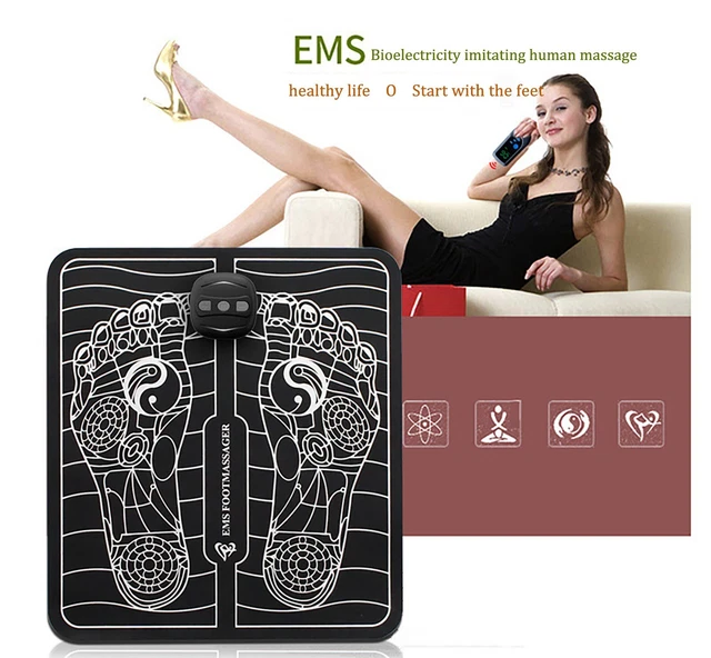 Foot Massager, Electric Foot Massager Foot Massage Pad to Promote Blood Circulat
