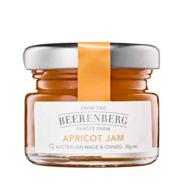 BULK 60 x Beerenberg Apricot Jam 30G | Bnb Supplies