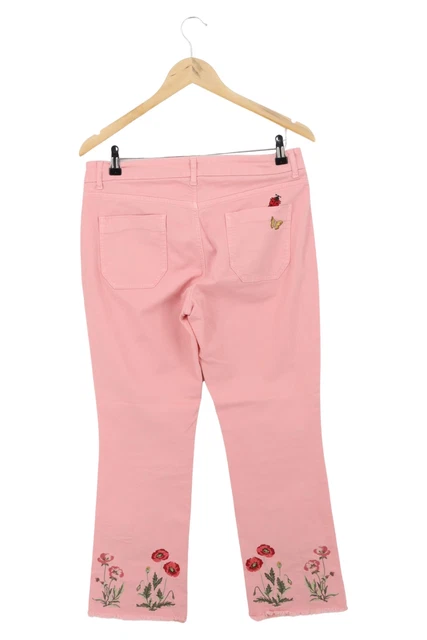 CAMBIO Jeans Bootcut Damen rosa Gr. L
