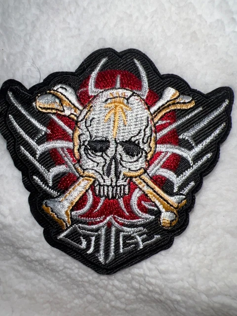 Broderie Mexicaine Voodoo Patch Brodé Thermocollant Calavera Mexicain - 9.5x7.5cm - Design Crâne Voodoo - 100% Polyester Patch Style Skull - Foto 10
