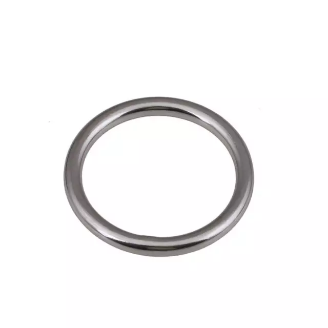 Anello rotondo in metallo senza cuciture 304 anello in acciaio inox o anello M3 M4 M5 M6 M8 M10