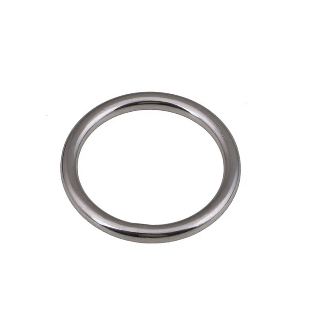 Anello rotondo in metallo senza cuciture 304 anello in acciaio inox o anello M3 M4 M5 M6 M8 M10