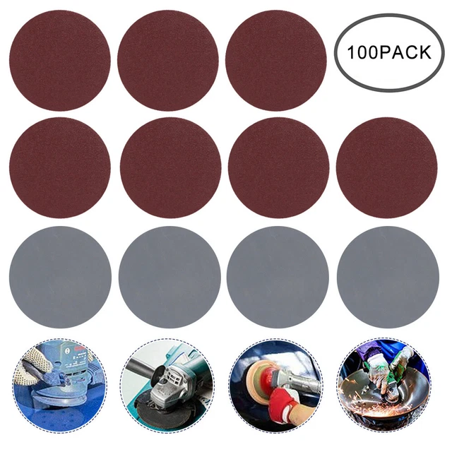 SATC 3” Hook & Loop Sanding Disc Kit – 102pcs, 800-5000 Grit, Wet/Dry, For Drill & Grinder