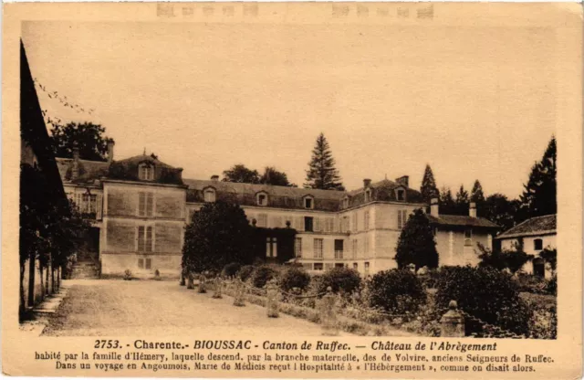 CPA AK Boussac - Canton of RUFFEC - Chateau de l'Abbregment (519154)