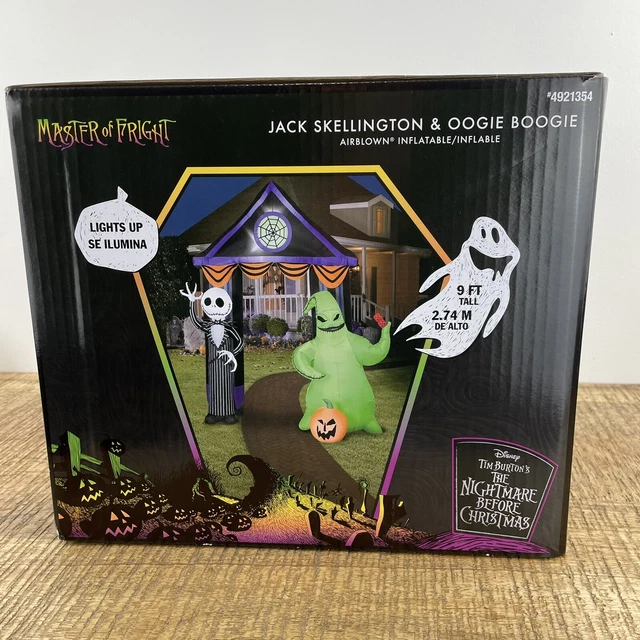 NEW JACK Oogie Boogie 9 ft Arch Nightmare Before Christmas Airblown