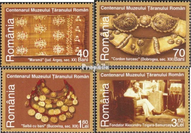 Romania 6129-6132 (complete.issue.) unmounted mint / never hinged 2006 Bauernmus