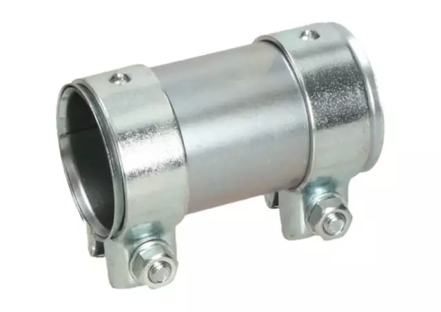 Takpart Collier de serrage double pour raccords de pot d'échappement -  Borne de tuyau d'échappement diamètre 55 mm x 125 mm : : Auto et  Moto