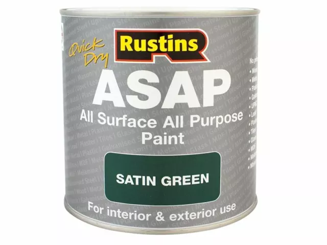 Rustins - Pintura roja lo antes posible 500ml