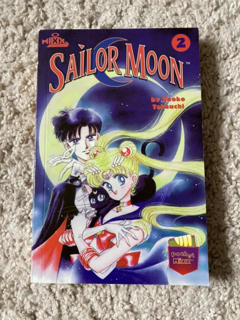 Sailor Moon Vol. 2 by Naoko Takeuchi- OOP English Manga 1st Pocket Edition Mixx