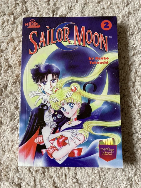 Sailor Moon Vol. 2 by Naoko Takeuchi- OOP English Manga 1st Pocket Edition Mixx