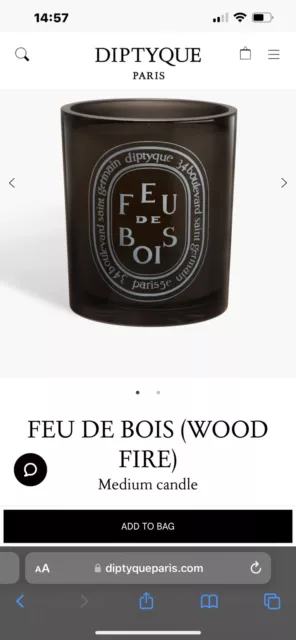 diptyque FEU DE BOIS 300gms Candle