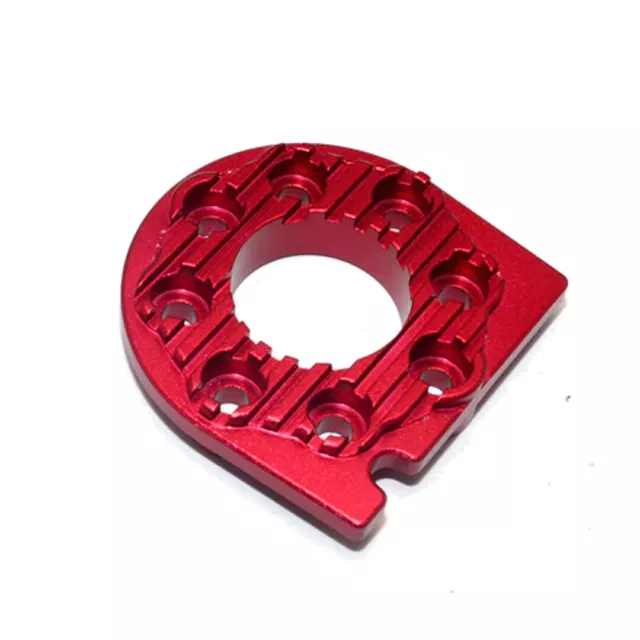 NEW GPM Alum Motor Mount Plate w/Heat Sink Red Tamiya TT-01 FREE US SHIP