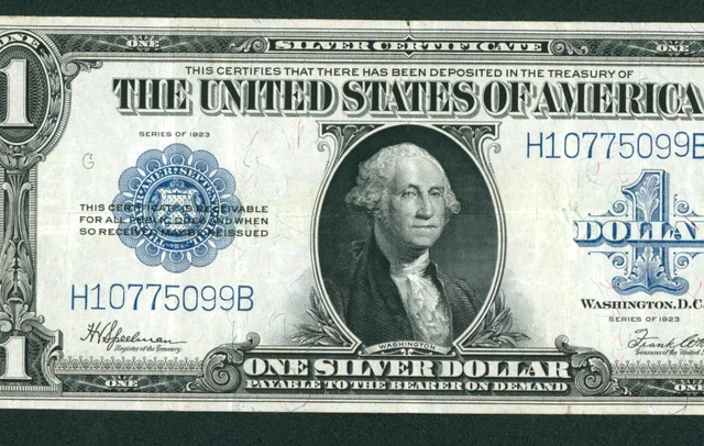 $1 1923 Silver Certificate ** DAILY CURRENCY AUCTIONS ** COMBINED SHIPPING