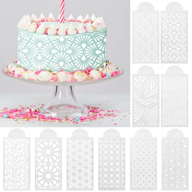 Pochoirs Cœur 3PCS Rolin Roly - Décoration Gâteau Anniversaire