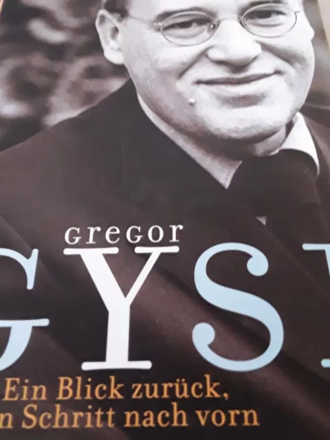 Gregor Gysi signiert Buch Original signed autograph Signatur Autogramm Links